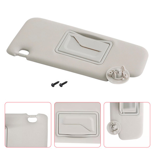 2011-2022 CHEVROLET Spark Driver Side Sun Visor 42478247 Gray Generic