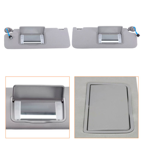 2017-2023HONDA Ridgeline Gray Left+Right Side Sun Visor 83280-TG7-A12ZB Generic