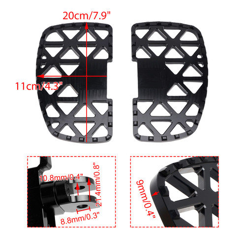 2024-2025 Honda GB350C 1 pair Front Footpeg Aluminum Alloy Generic