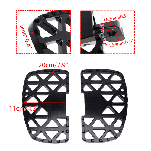 2018-2024 Indian Scout Bobber 1 pair Front Footpeg Generic