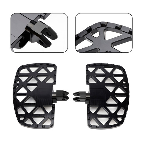 2014-2024 Yamaha BOLT 1 Pair Front Footpegs Aluminum Alloy Generic