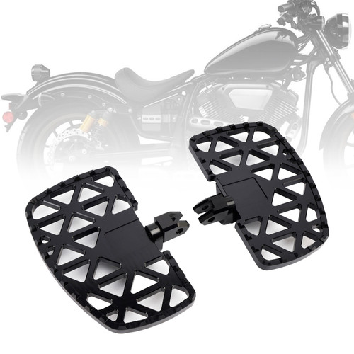 2014-2024 Yamaha XV950R 1 Pair Front Footpegs Aluminum Alloy Generic