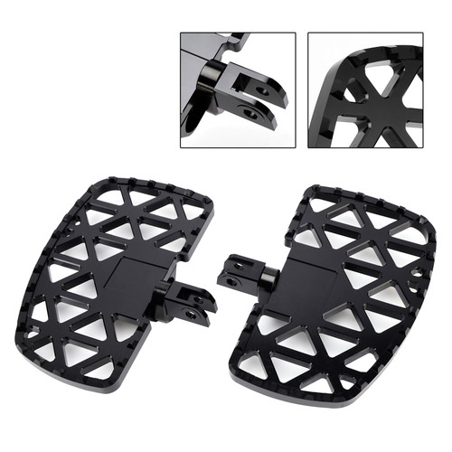 2021-2025 Honda Rebel 1100 1 Pair Front Footpegs Aluminum Alloy Generic