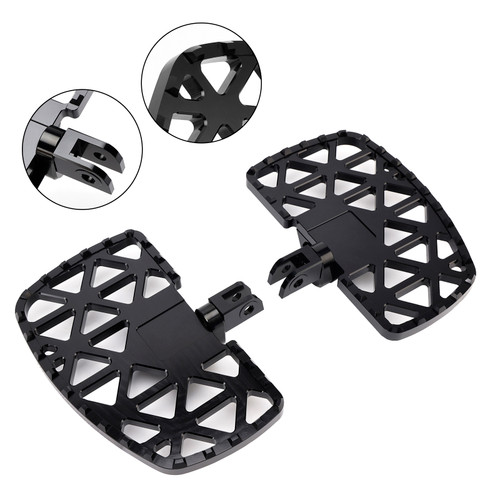 2021-2025 Honda Rebel 1100 1 Pair Front Footpegs Aluminum Alloy Generic