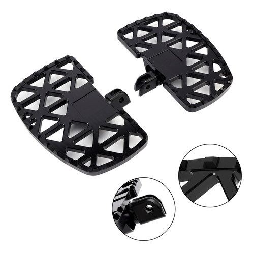 2020-2025 Rocket 3GT 1 Pair Front Footpegs Aluminum Alloy Generic