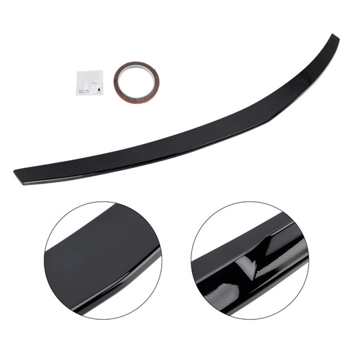 2010-2017 Mercedes Benz E Class W207 C207 Coupe Rear Spoiler Gloss Black Generic
