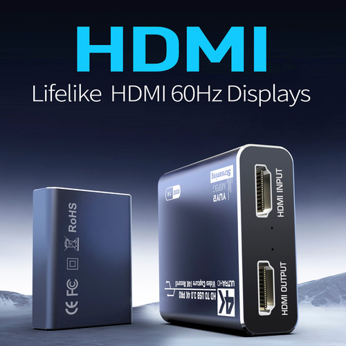 HDMI Acquisition Card 4K Video Live Broadcast USB3.0 Data Camera PS4 Recording