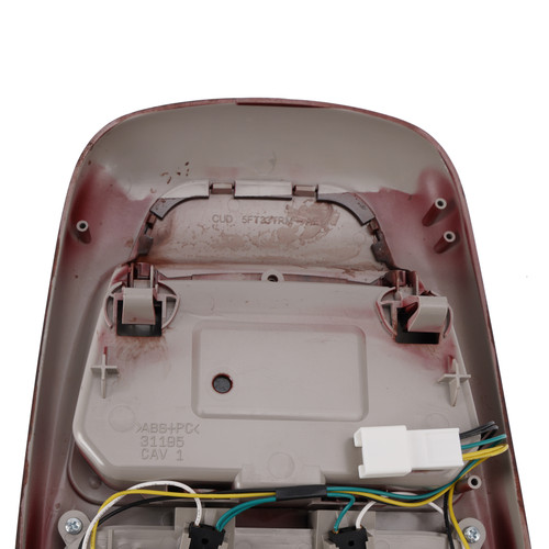 1998-2001 Dodge Ram 1500 Front LED Overhead Console Assembly 55350657 Peach wood Generic