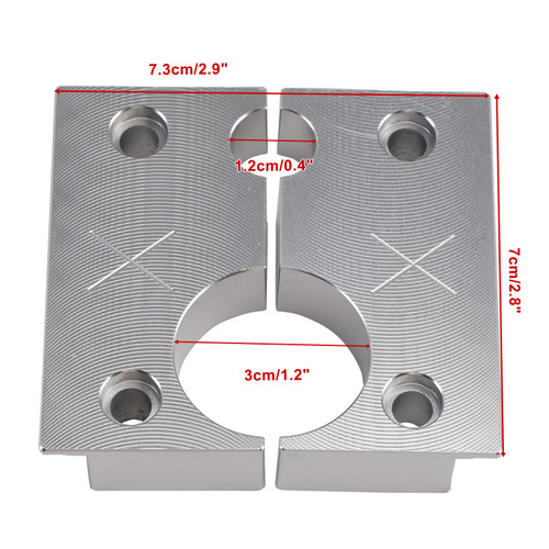 Reservoir body & Shaft Clamp 803-00-208 For Fox Float X Shock rebuild Vise Clamp