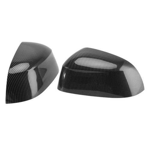 2014-2018 BMW F15 X5 & F16 X6 1 Pair Side Mirror Covers Rearview Housing Carbon Fiber Generic