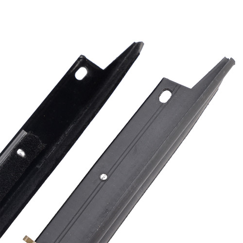 Driver + Passenger Sides Door Panel Outer Window Seals For Corvette 1984-1996