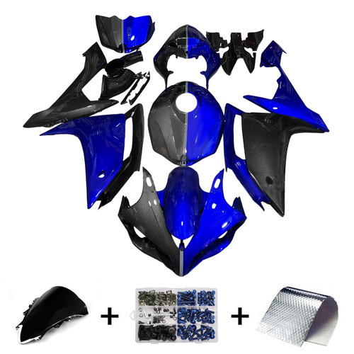 Yamaha YZFR1 YZF-R1 2007-2008 Fairing Kit Bodywork Plastic ABS Generic#167