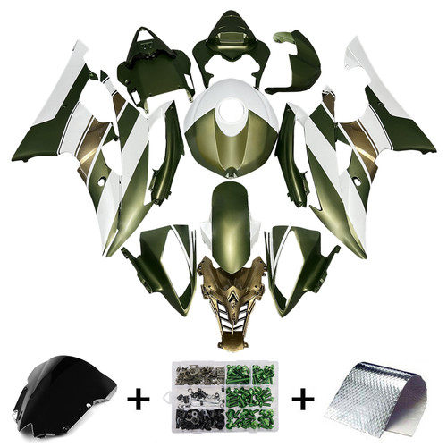 Yamaha YZFR6 YZF-R6 2008-2016 Fairing Kit Bodywork Plastic ABS Generic#227