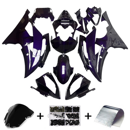 Yamaha YZFR6 YZF-R6 2008-2016 Fairing Kit Bodywork Plastic ABS Generic#244