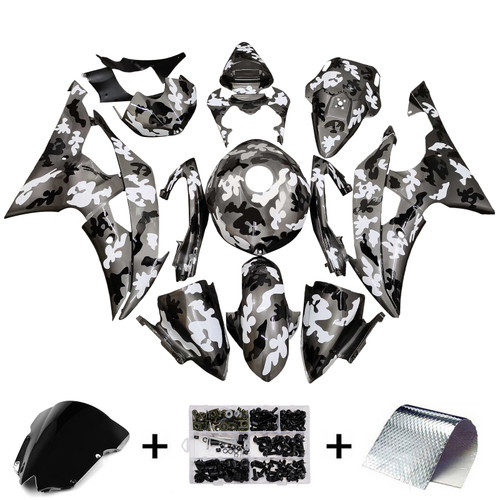 Yamaha YZFR6 YZF-R6 2008-2016 Fairing Kit Bodywork Plastic ABS Generic#278