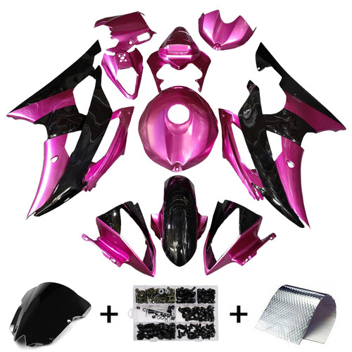 Yamaha YZFR6 YZF-R6 2008-2016 Fairing Kit Bodywork Plastic ABS Generic#286