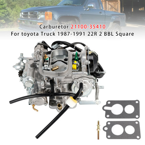1988-1990 Toyota Pickup Trucks 22R 2 BBL Square Carburetor 21100-35410 Generic