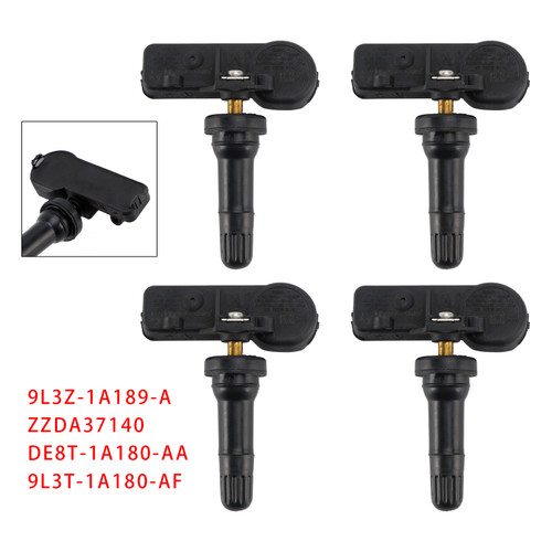 2010-2015 Lincoln MKC MKS MKT MKX MKZ 4X TPMS Tire Pressure Sensor DE8T1A180AA Generic