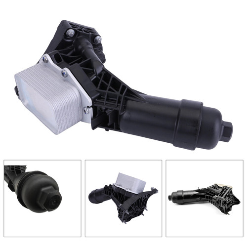 2017- BMW X3/ iX3/ X4/ X5/ X6/ Z4 Oil Filter Housing Cooler Assembly 11428580414 8580414 Generic