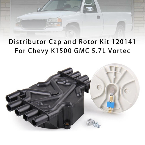 1996-2002 Chevrolet Express 1500 2500 3500 Distributor Cap and Rotor Kit 120141