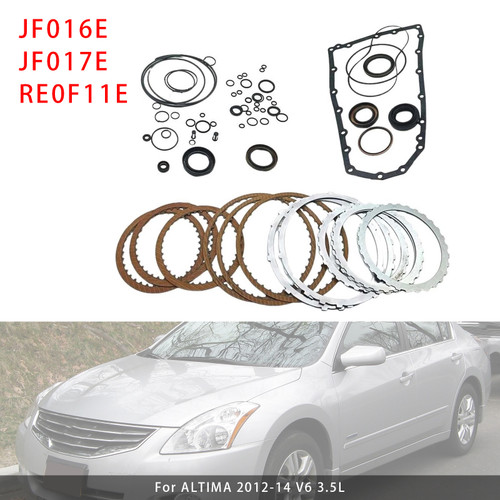 2014- MURANO L4 2.5L V6 3.5L CVT Transmission Master Rebuild Kit Clutch Plates JF016E JF017E RE0F11E Generic