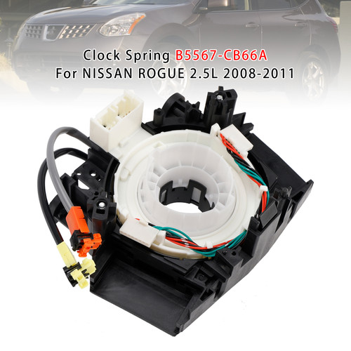 2008-2011 NISSAN ROGUE 2.5L Clock Spring B5567-CB66A Generic