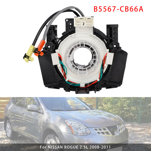 2008-2011 NISSAN ROGUE 2.5L Clock Spring B5567-CB66A Generic