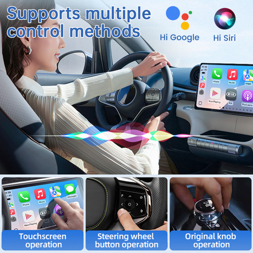 Carlinkit 5.0 Mini Ultra Car Wired to Wireless Carplay Interconnection Box Android Auto Adapter Auto Connection Car Box