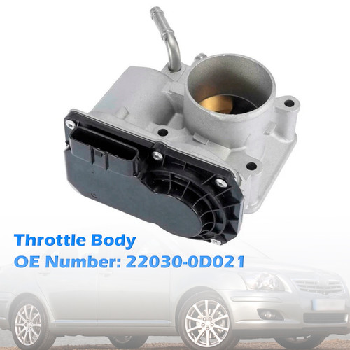 2003-2006 Toyota Avensis T25 Corolla E12 1.6 Throttle Body 22030-0D021 Generic