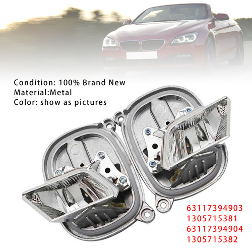 2014-2018 BMW 6 series F06 F12 F13 Left+Right LED Cornering Light Module 63117394903 Generic