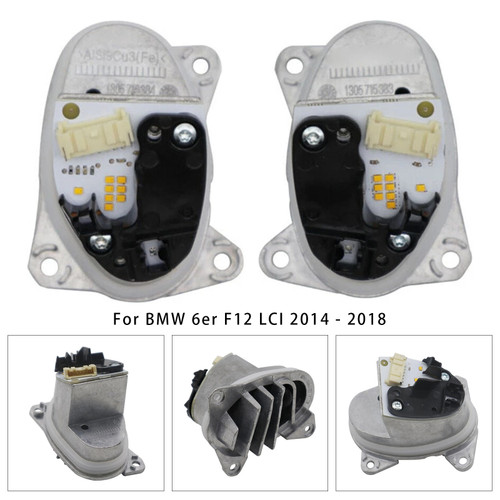 2014-2018 BMW F06 F12 F13 Left+Right LED Turn Signal Light Control Module 63117394905 63117394906 Generic