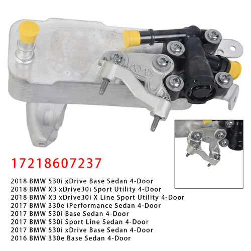 2018-2023 BMW X3 X4 xDriver 430i 2.0L Transmission Oil Cooler 17218514515 17218607237 Generic
