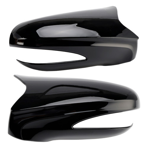 2009-2012 Lexus LS460 LS600h Side Mirror Covers Rearview Housing Black Generic