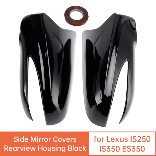 2009-2014 Lexus RX RX270 RX350 RX450 Side Mirror Covers Rearview Housing Black Generic