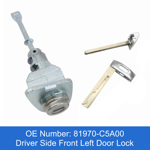 2016-2020 Kia Sorento Driver Side Front Left Door Lock With 2 Keys 81970-C5A00 Generic