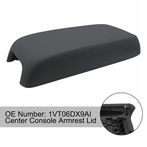2011-2017 Dodge Charger Center Console Armrest Lid Cover 1VT06DX9AI Black Generic