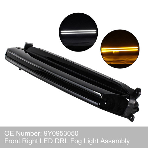 2018-2022 Porsche Cayenne Turbo Front Right LED DRL Fog Light Assembly 9Y0953049 Generic