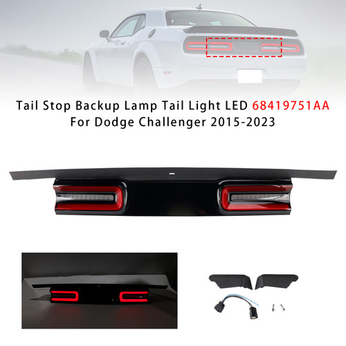 2015-2023 Dodge Challenger SRT Hellcat Tail Stop Backup Lamp Tail Light LED 68419751AA Generic