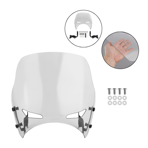 2019-2022 HONDA CB400 CB1300 SUPER FOUR Windshield WindScreen Clear Generic