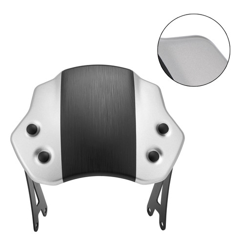2024-2025 SCRAMBLER 400 X Motorcycle Windshield WindScreen Silver Generic