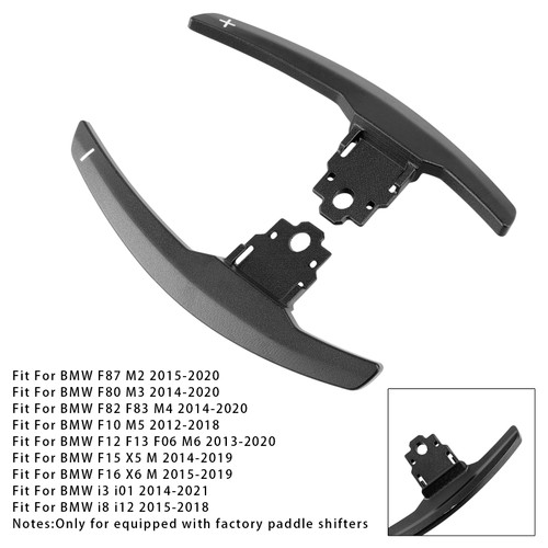 2014-2021 BMW i3 i8 Paddle Shifter Extension Black Generic