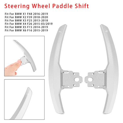 2014-2021 BMW i3 i8 Paddle Shifter Extension Silver Generic