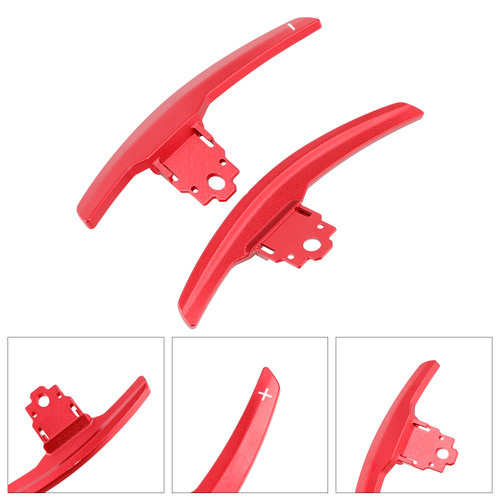 2013-2020 BMW X1-X6 Paddle Shifter Extension Red Generic