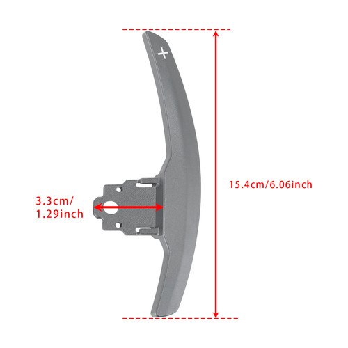 2012-2021 BMW 1-7 Series Paddle Shifter Extension Grey Generic