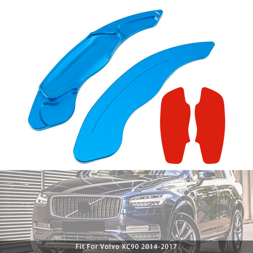 2014-2017 Volvo V60 V40 Steering Wheel Paddle Shifter Extension Aluminium Blue Generic