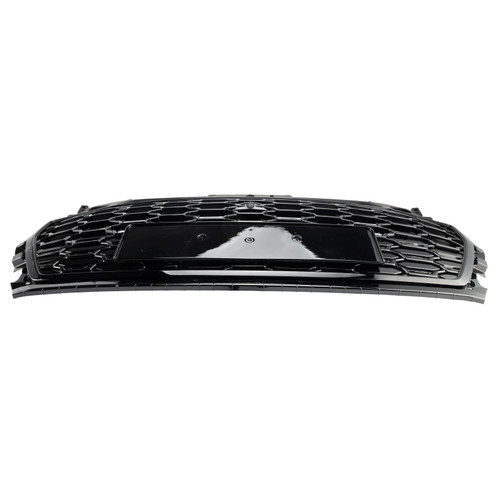 RSQ5 Style Front Honeycomb Mesh Grill Grille Fit Audi Q5 SQ5 2021-2025