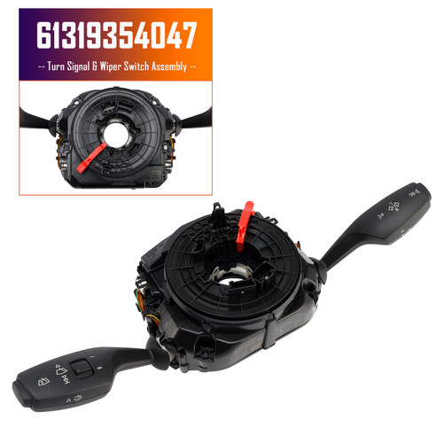 2010-2017 BMW F07 F10 F12 F13 F06 Turn Signal & Wiper Switch Assembly 61319354047 Generic
