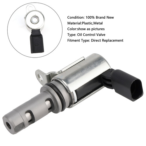 2008-2017 VW CC EOS Golf Jetta Tiguan Oil Control Valve Timing VVT Solenoid 03C906455A Generic