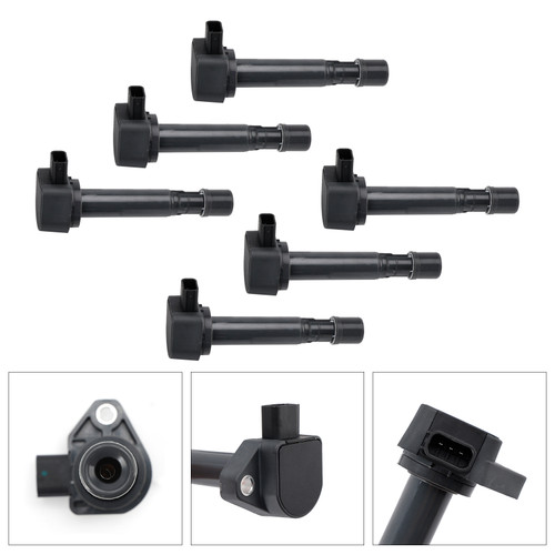 1999-2011 Acura EL MDX RL TL 6PCS Ignition Coils 099700-061 Generic