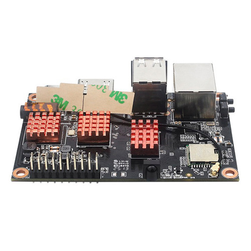 K2B Quanzhi H618 Development Board Heat Sink Motherboard Pure Copper Radiator